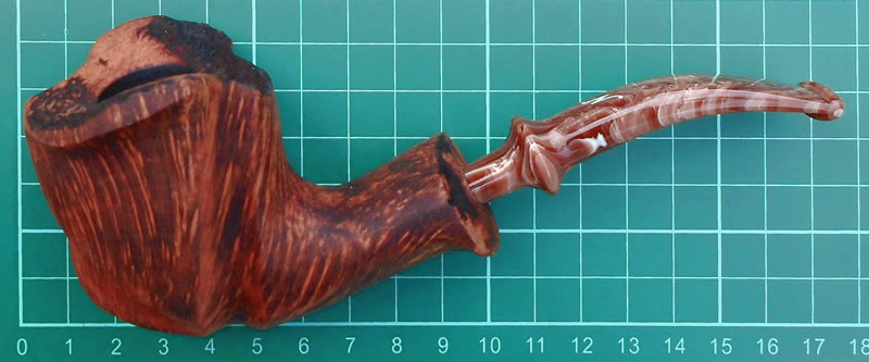 Nording Matte Brown Freehand pipe 